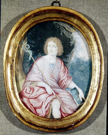 Moliere (1622-73) as St. John the Baptist à École française