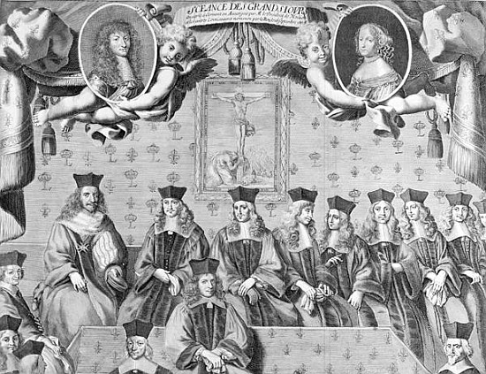 Session of the Grands Jours d''Auvergne, 26th September 1665 à École française