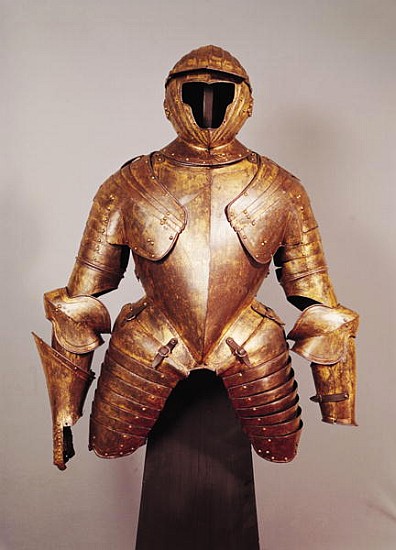 Suit of armour belong to Charles de Lorraine (1554-1611) 16th-17th century (metal) à École française
