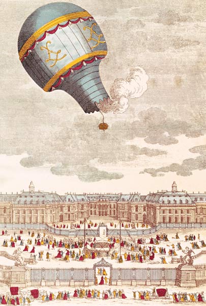 The Ballooning Experiment at the Chateau de Versailles, 19th September à École française