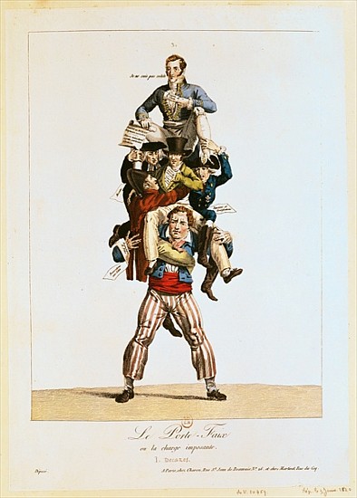 The Porter or, The Imposing Burden, c.1820 à École française
