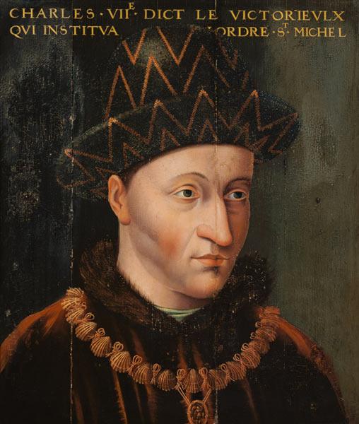 Portrait de Charles VII (1403-61)