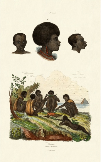 Ethiopians à École française, (19ème siècle)