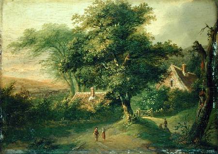 Landscape à Friedrich Rosenberg