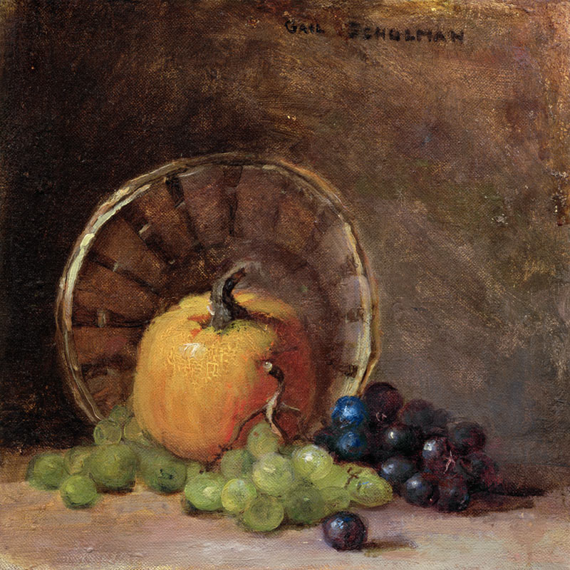 Pumpkin (oil on canvas)  à Gail  Schulman