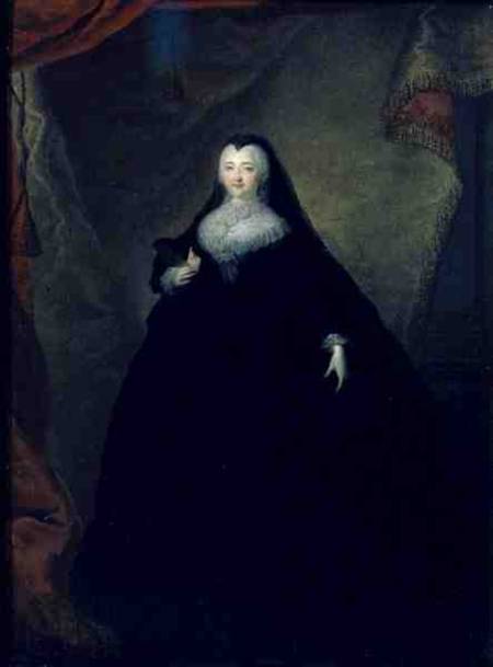 Portrait of Empress Elizabeth (1709-62) in Fancy Dress à Georg Christoph Grooth