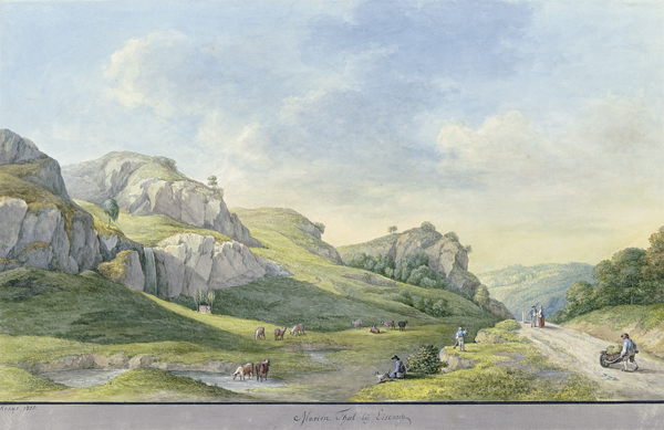 Marien valley near Eisenach à Georg Melchior Kraus