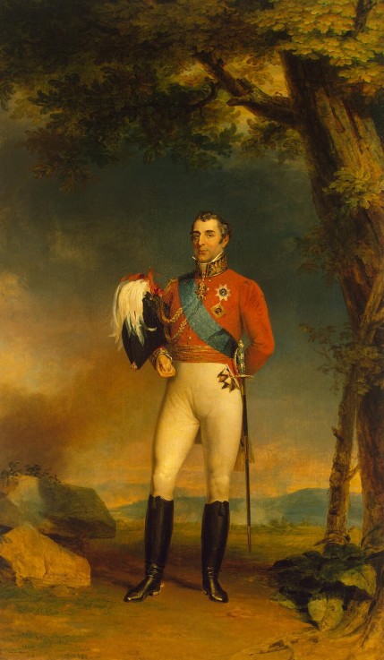 Portrait of Field Marshal Arthur Wellesley, 1st Duke of Wellington (1769-1852) à George Dawe