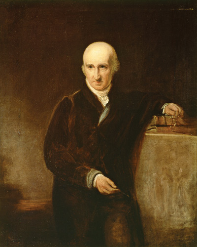 Portrait of Benjamin West (1738-1820) à George Henry Harlow