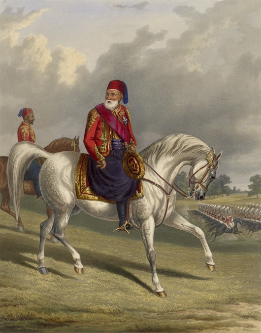 Ibrahim Pasha of Egypt (1789-1848) à George Henry Laporte