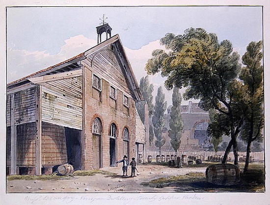 Messrs Beaufoy''s Distillery, formerly Cuper''s Gardens à George Shepherd