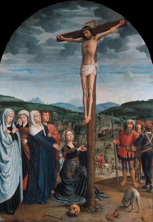 Christ on the Cross à Gerard David