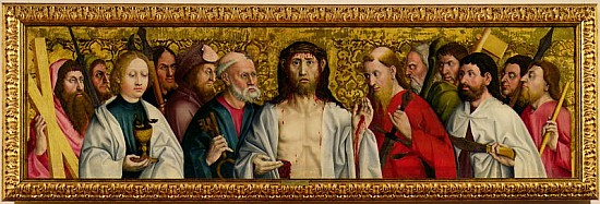 Christ and the Twelve Apostles à École allemande