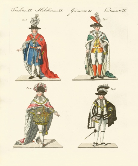 Different knight order à École allemande, (19ème siècle)