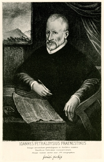Giovanni Pierluigi da Palestrina à École allemande, (19ème siècle)