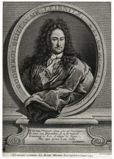 Gottfried Wilhelm Leibniz à École allemande, (19ème siècle)