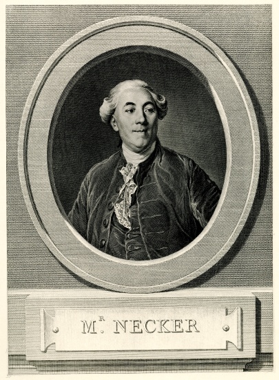 Jacques Necker à École allemande, (19ème siècle)