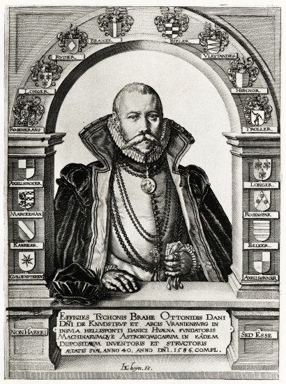 Tycho Brahe à École allemande, (19ème siècle)