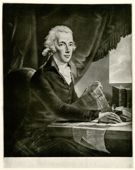 William Pitt d. J. à École allemande, (19ème siècle)