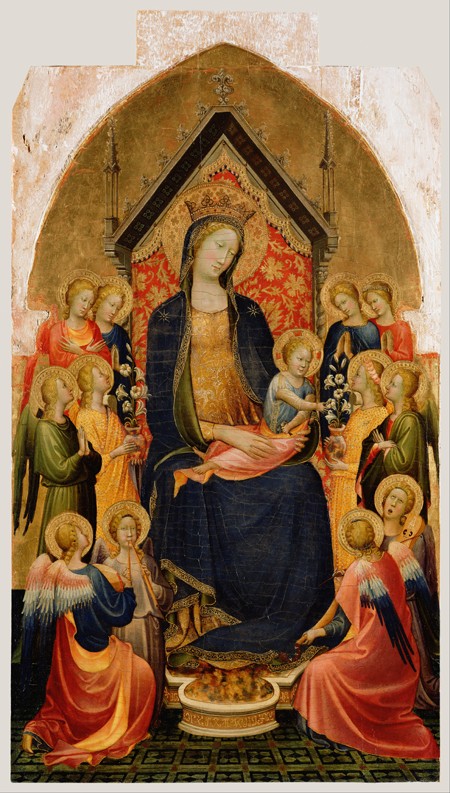 Madonna and Child with Musical Angels à Gherardo Starnina