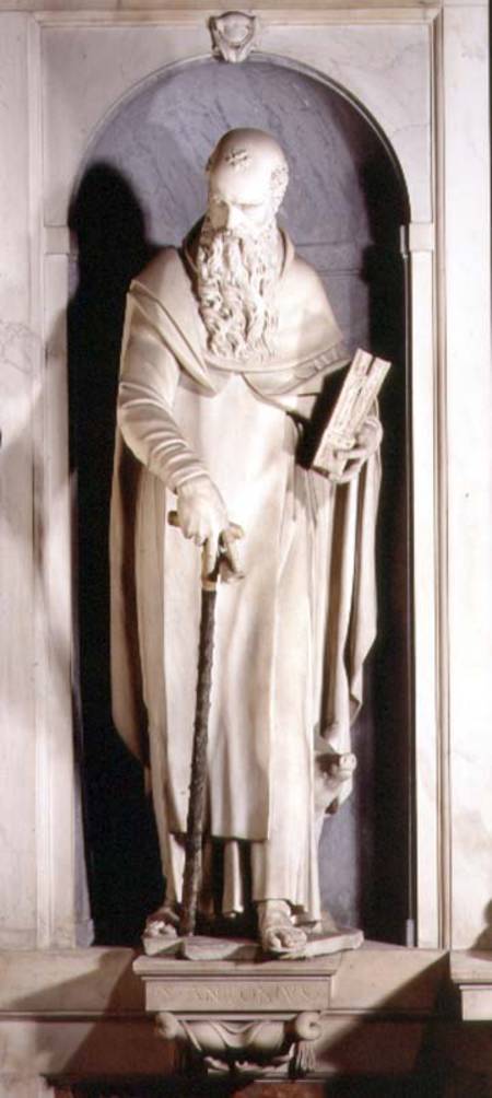St. Anthony, niche from the Salviati Chapel à Giambologna
