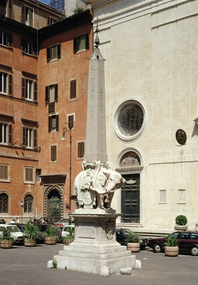 Elephant Bearing an Egyptian Obelisk à Gianlorenzo Bernini