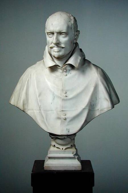 Portrait of Alessandro Damasceni-Peretti-Montalto à Gianlorenzo Bernini