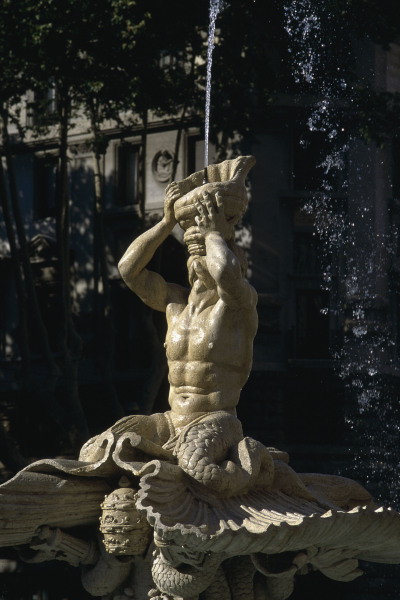 Rome, Fontana del Tritone / Photo à Gianlorenzo Bernini