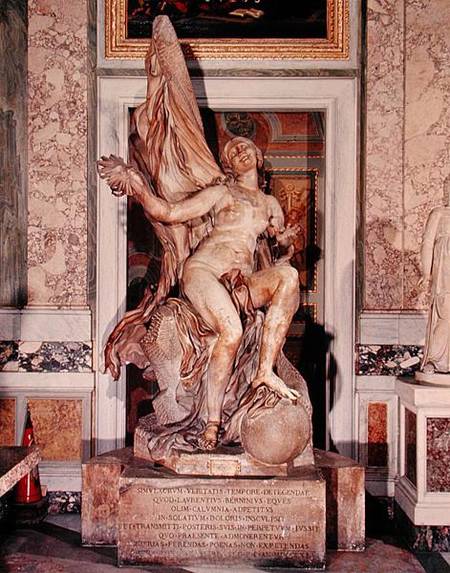 Truth Unveiled by Time à Gianlorenzo Bernini