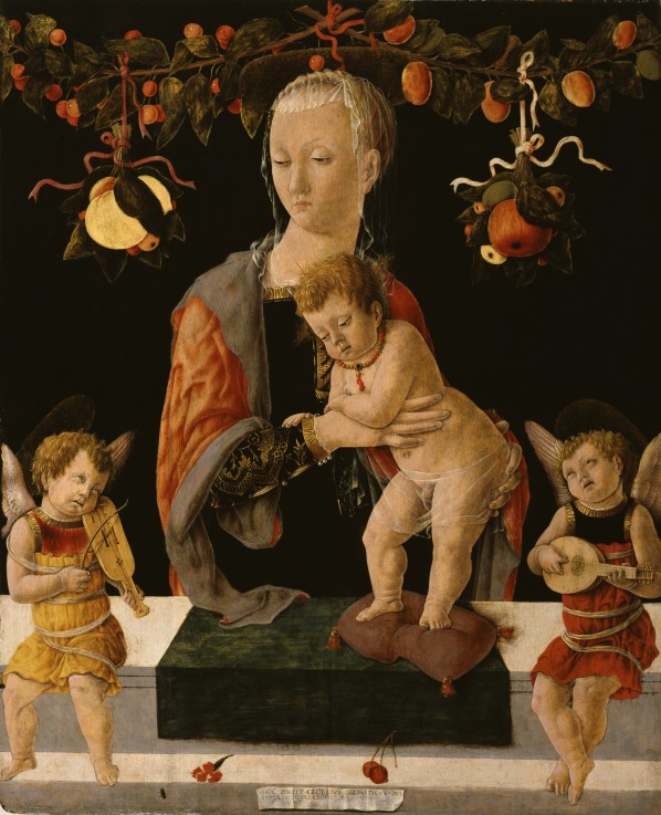 Madonna and Child with Angels à Giorgio Schiavone