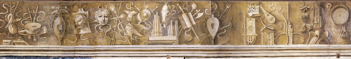 Arti liberali. Frieze in the Casa Pellizzari à Giorgione