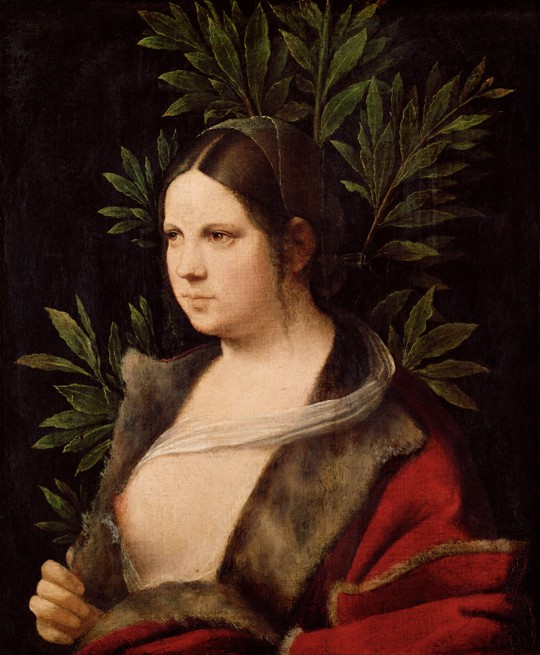 Young Woman ("Laura") à Giorgione