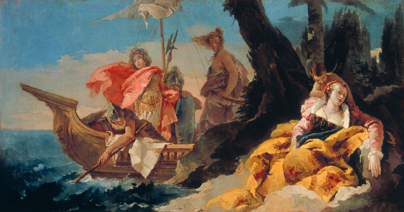 Rinaldo Abandons Armida à Giovanni Battista Tiepolo