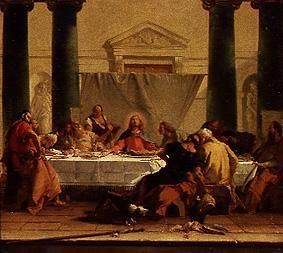 Le dernier repas à Giovanni Battista Tiepolo