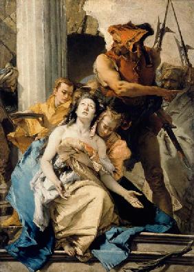 G. B. Tiepolo, Martyre de Sainte Agathe