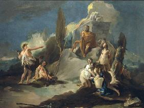 G.B.Tiepolo / Apollon et Marsyas