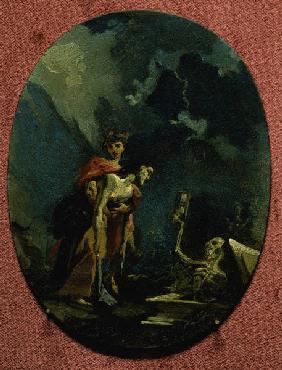 Tiepolo / Memento mori / vers 1715