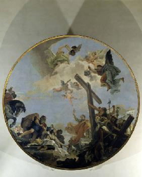 G.B. Tiepolo, Decouverte de Vraie croix