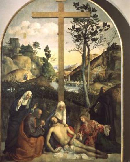 The Lamentation of Christ with Filippo Benizi of the Order of the Servites à Giovanni Bellini