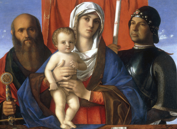 Mary w.Child, Paul, George à Giovanni Bellini