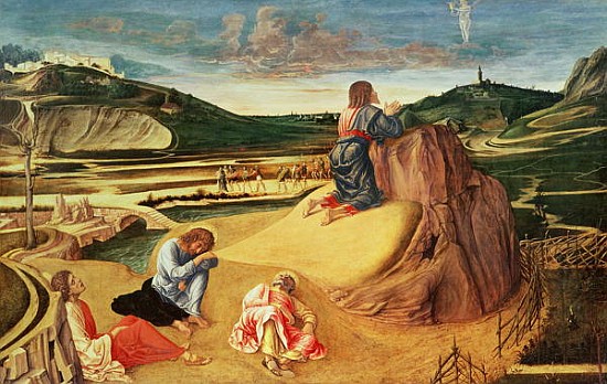 The Agony in the Garden, c.1465 à Giovanni Bellini
