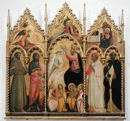 Coronation of the Virgin with Saints à Giovanni dal Ponte