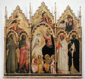 Coronation of the Virgin with Saints