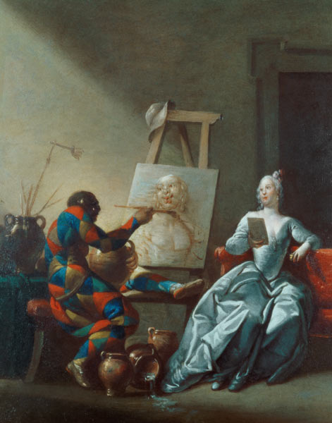 The Harlequin Painter à Giovanni Domenico Ferretti