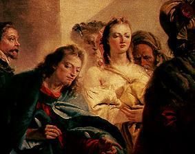Le Christ et la femme adultère à Giovanni Domenico Tiepolo