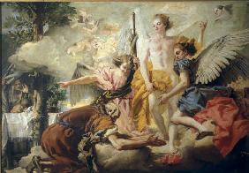 G.D.Tiepolo/Trois Anges/Abraham/V.1768
