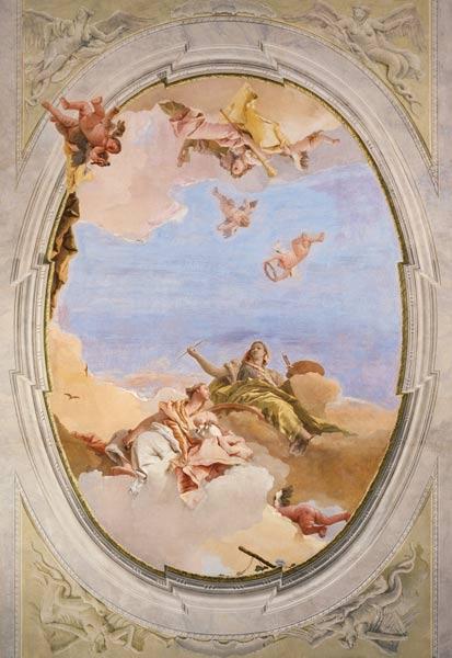 G.D.Tiepolo / Triomphe des Arts