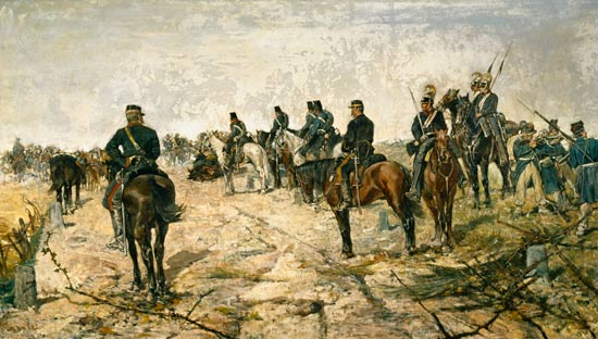 The Battle Lines à Giovanni Fattori