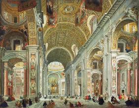 Interior of St. Peter's, Rome