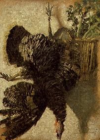 Le dinde suspendu à Giovanni Segantini